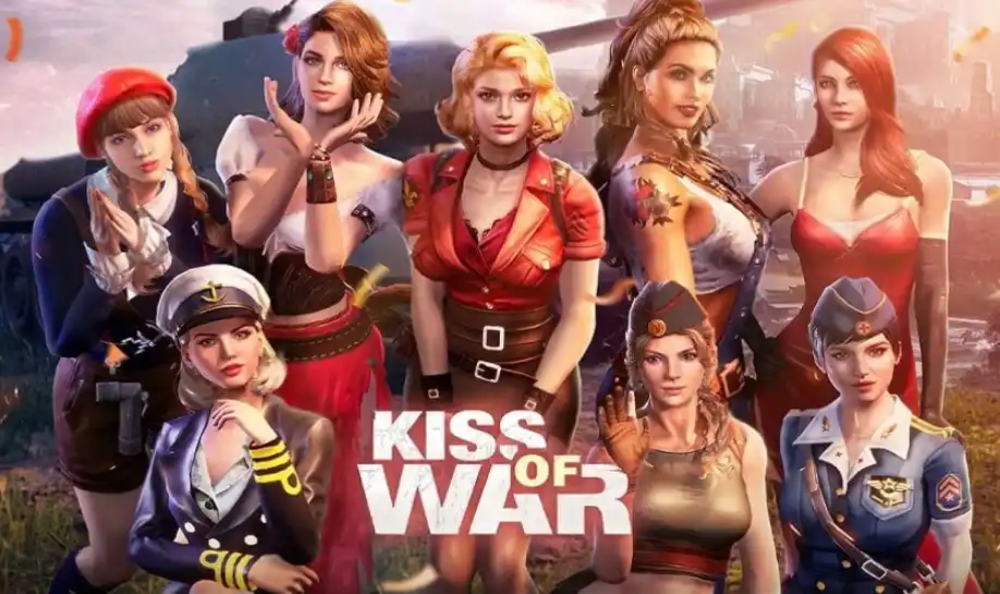 Kiss of War codes - gold, speedups, keys, chests, and more