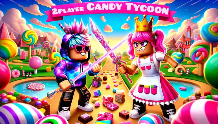 2-Player Candy War Tycoon - free rewards