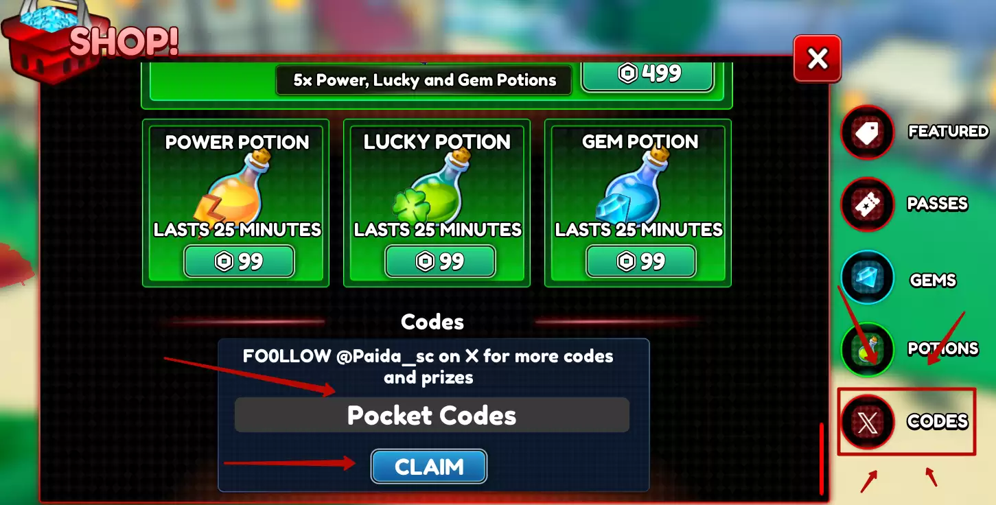 How to redeem Anime Islands codes?