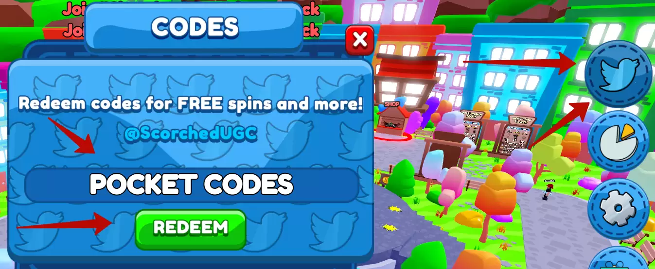 How to redeem FREE UGC SPINNER codes?