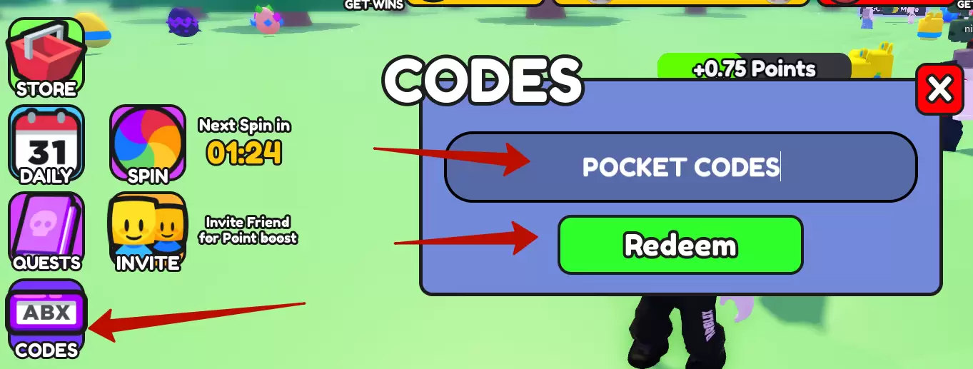 How to redeem UGC Dont Move codes?