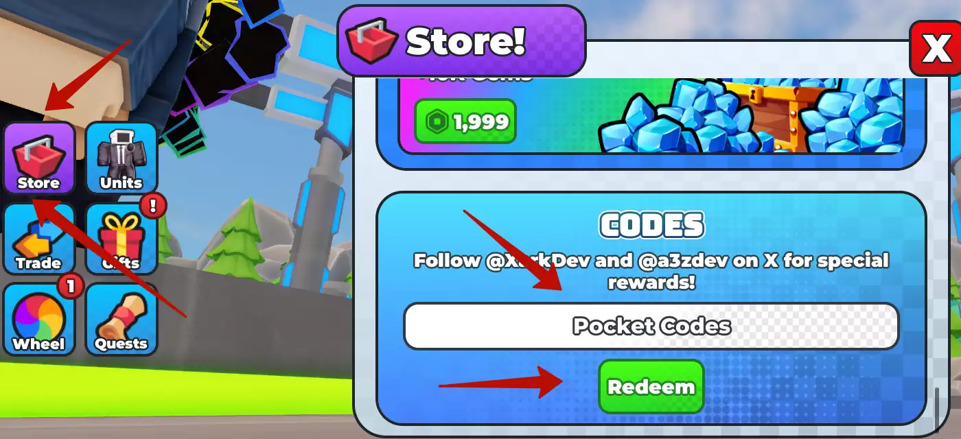 How to use Toilet Wars: Tower Defense codes?