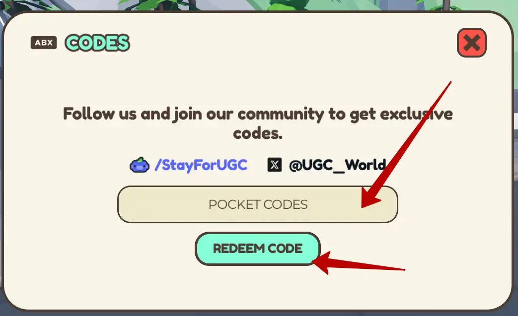 How to use Stay For UGC codes?