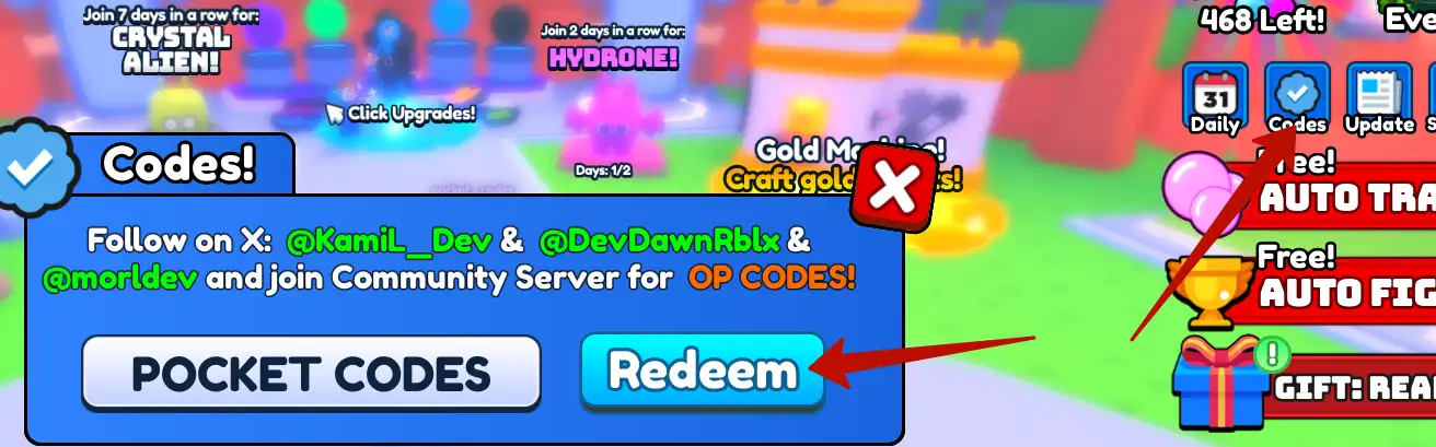 How to redeem Bubble Champions codes?