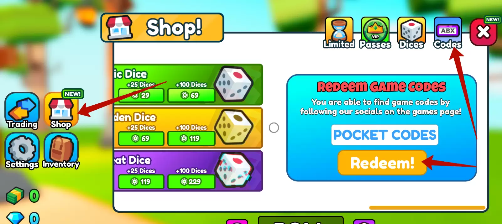 How to redeem Flying RNG codes?