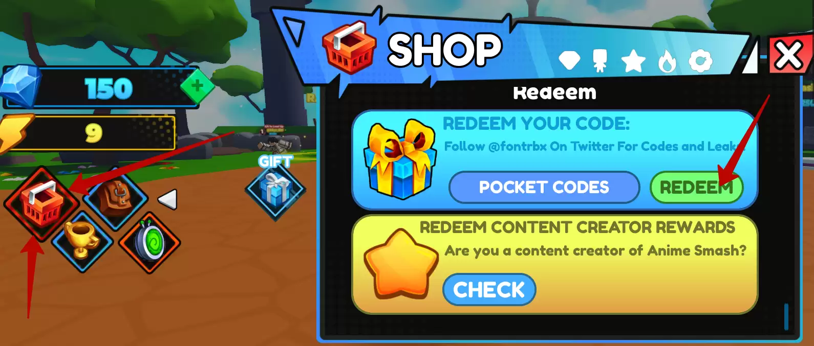 How to redeem Anime Smash Simulator codes?